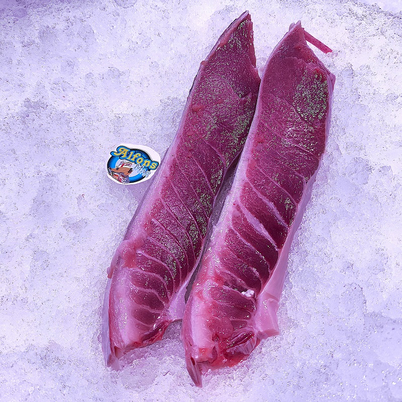 Ventresca de atún rojo Bluefin fresco