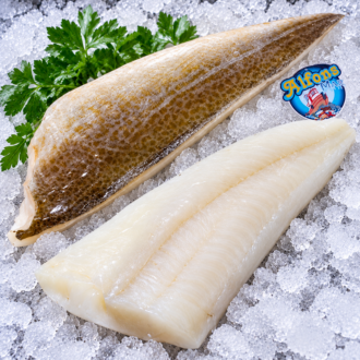 Filete de bacalao al punto de sal de carne blanca y textura jugosa