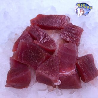 Puntas de atún rojo fresco. Compra atún rojo online con envío refrigerado a domicilio. Pescadería online Pescado a Casa.