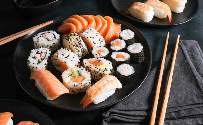 Los pescados más utilizados en el sushi