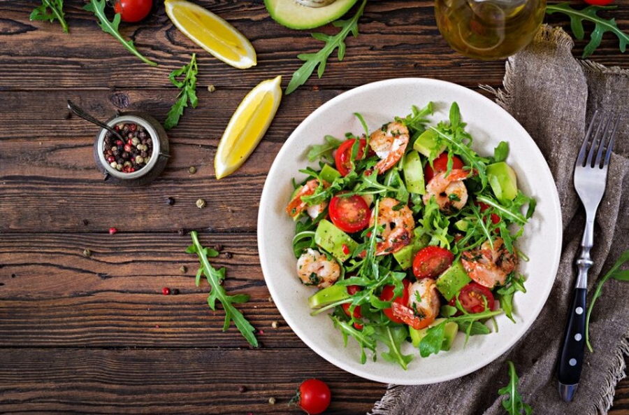 Recetas de ensaladas de mariscos