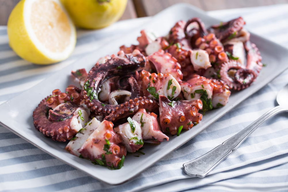 La tradición del pulpo, protagonista indispensable en la cena de Nochevieja