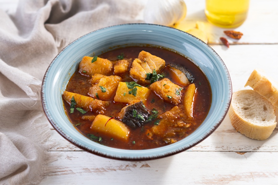 Platos cuchara con pescado