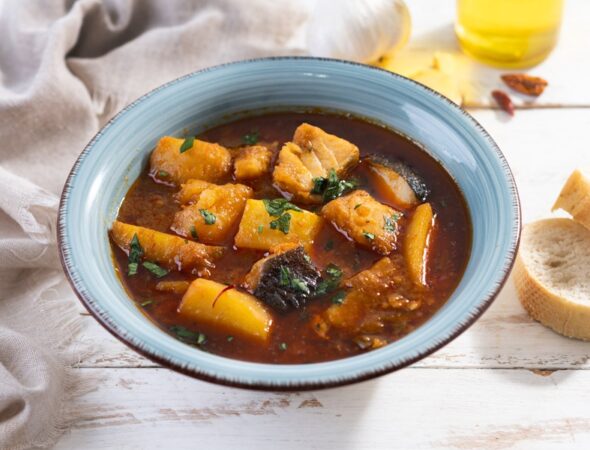 Platos cuchara con pescado